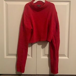 Long Sleeve Cropped Sweater